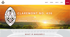 Desktop Screenshot of claremontlodge.org